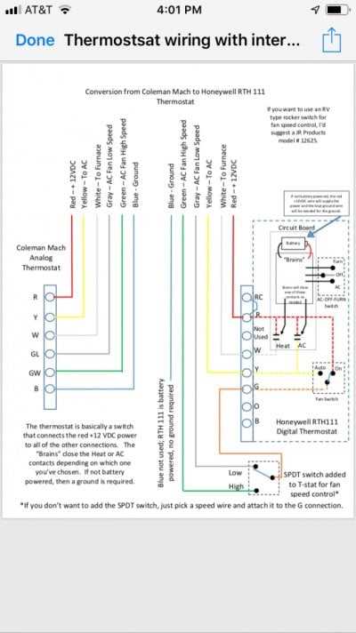 dometic rv ac wiring diagram