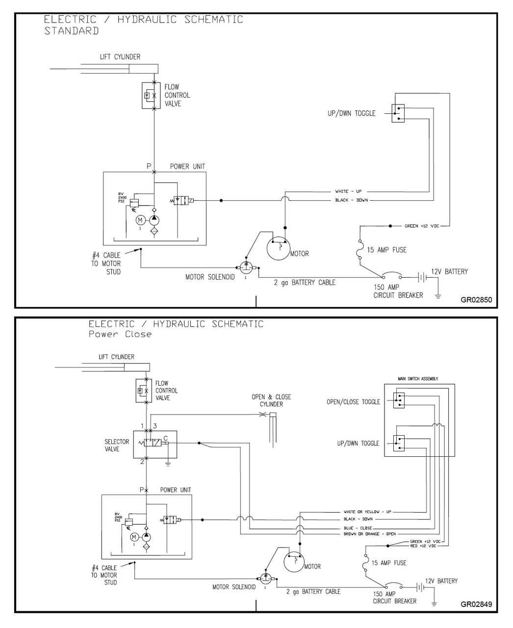 4 wire liftgate switch wiring diagram