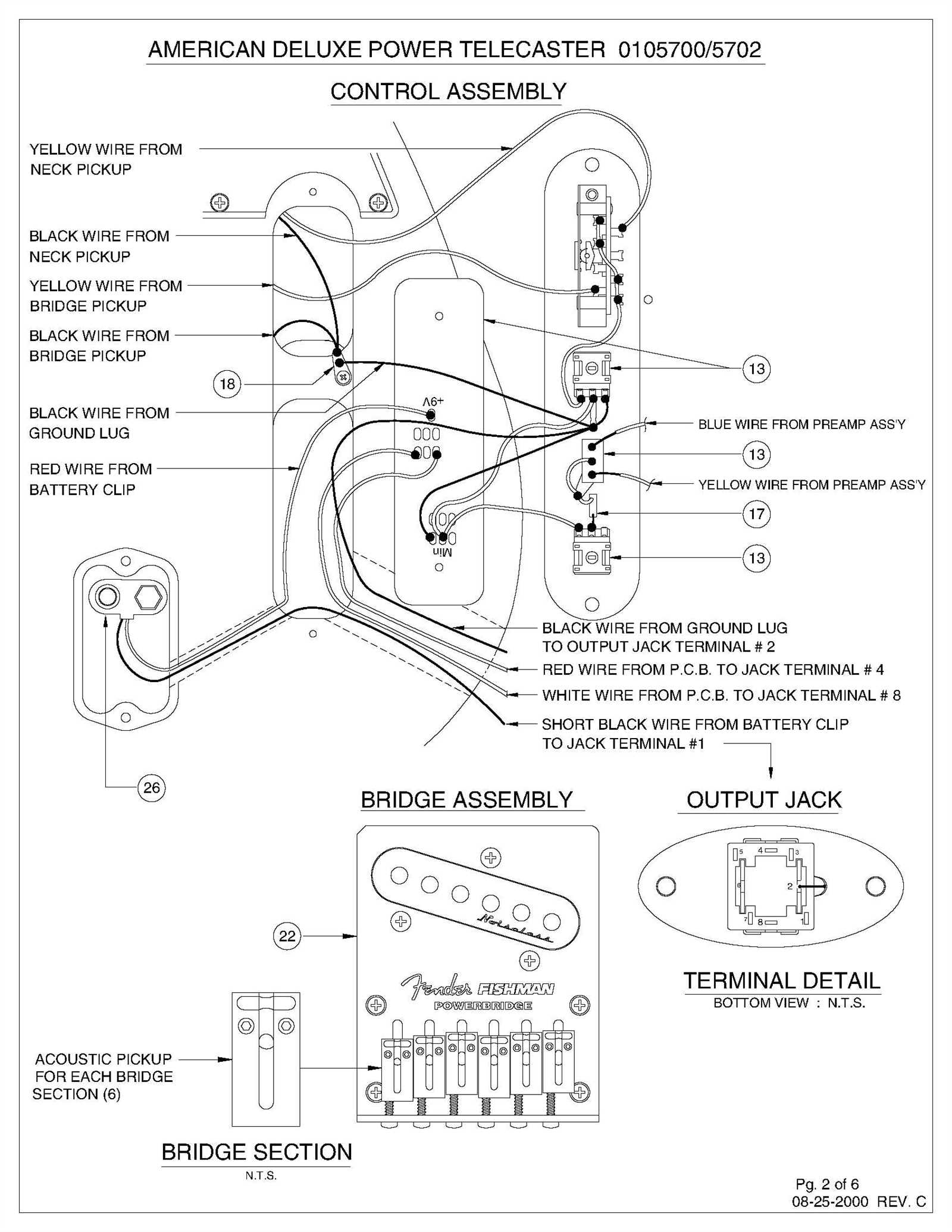 telecaster deluxe wiring diagram