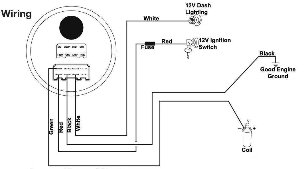 vdo tacho wiring diagram