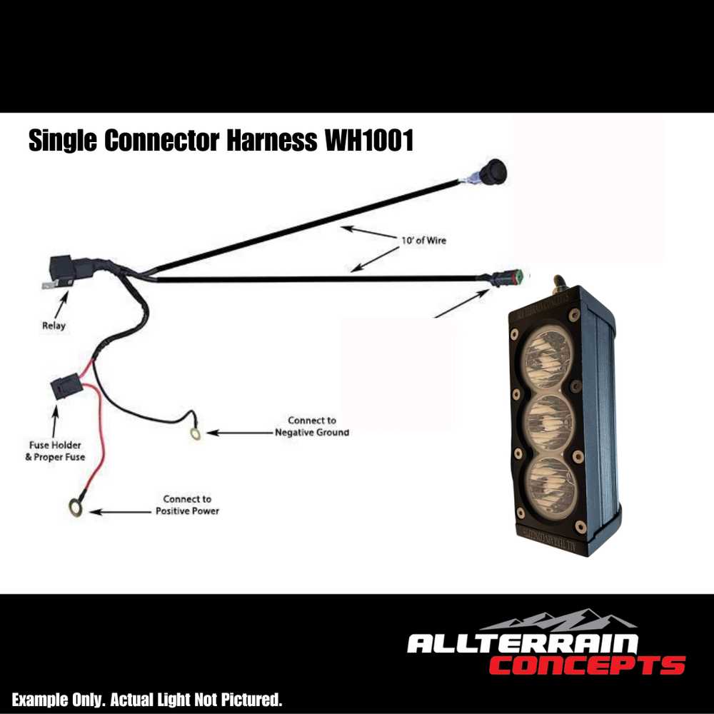 wiring harness diagram for light bar