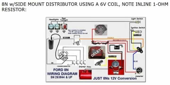 8n ford tractor wiring diagram