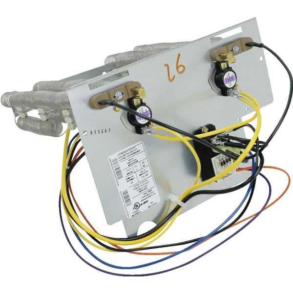 electric heat strip wiring diagram