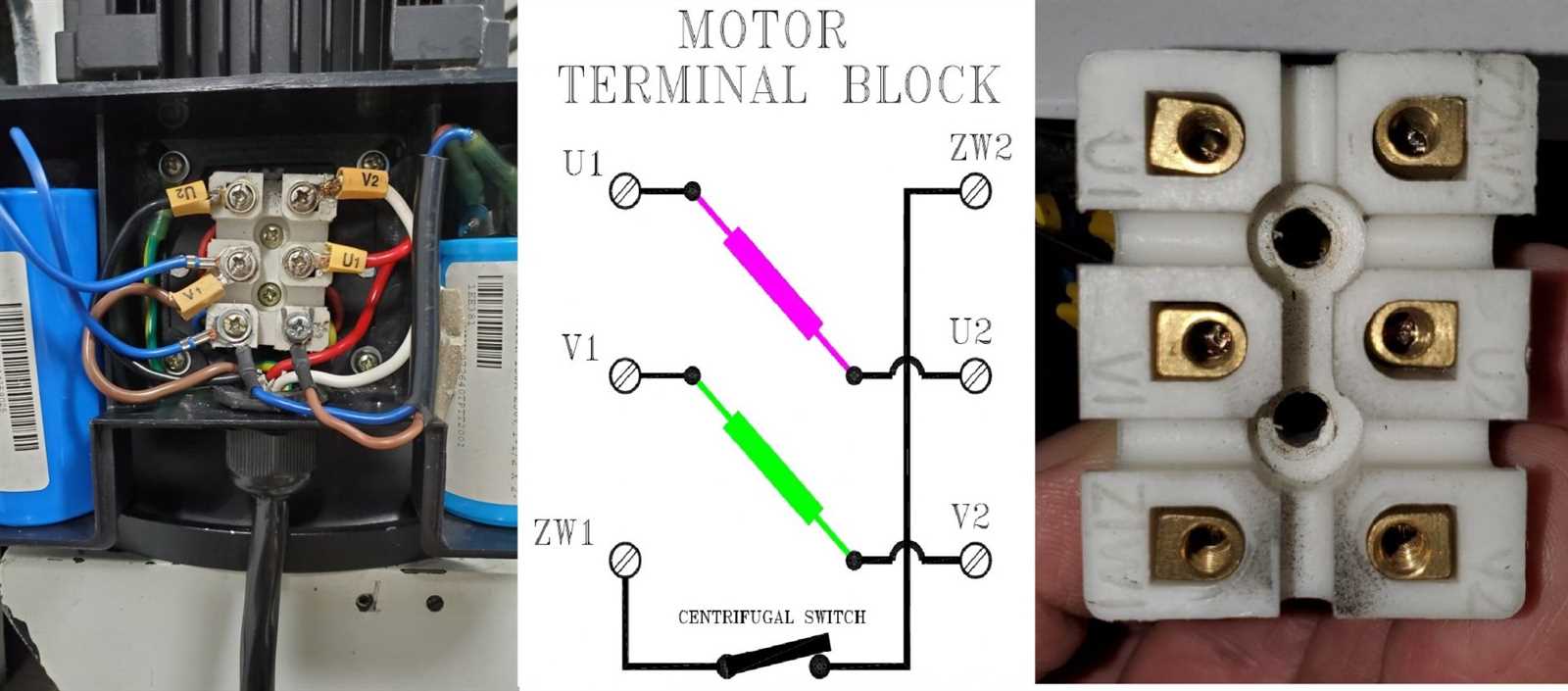 2 terminal capacitor wiring diagram