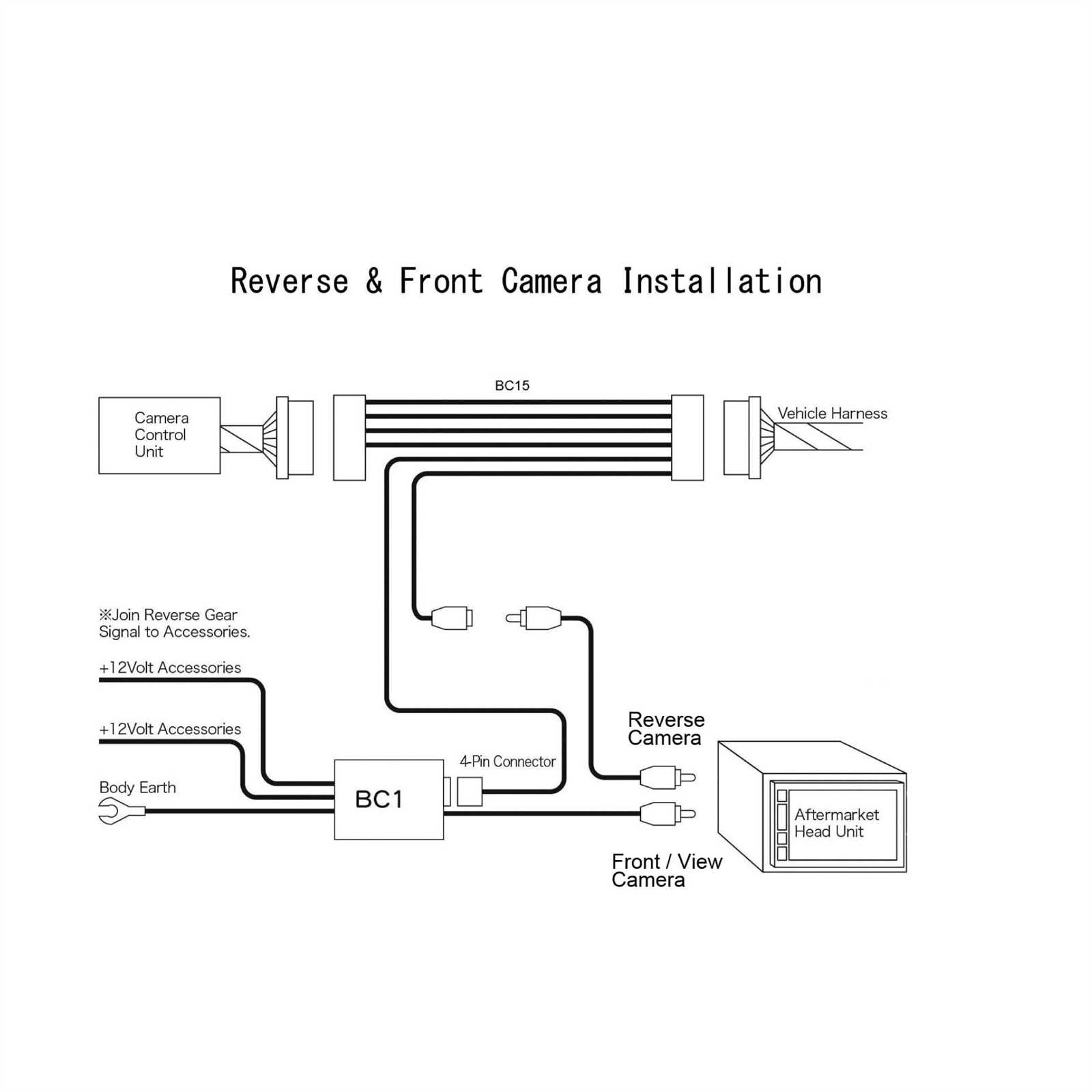 honda reverse camera wiring diagram