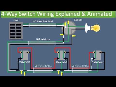 schematic wiring diagram 3 way switch