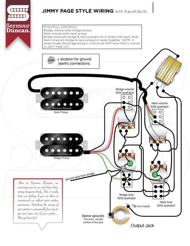 push pull pot wiring diagram