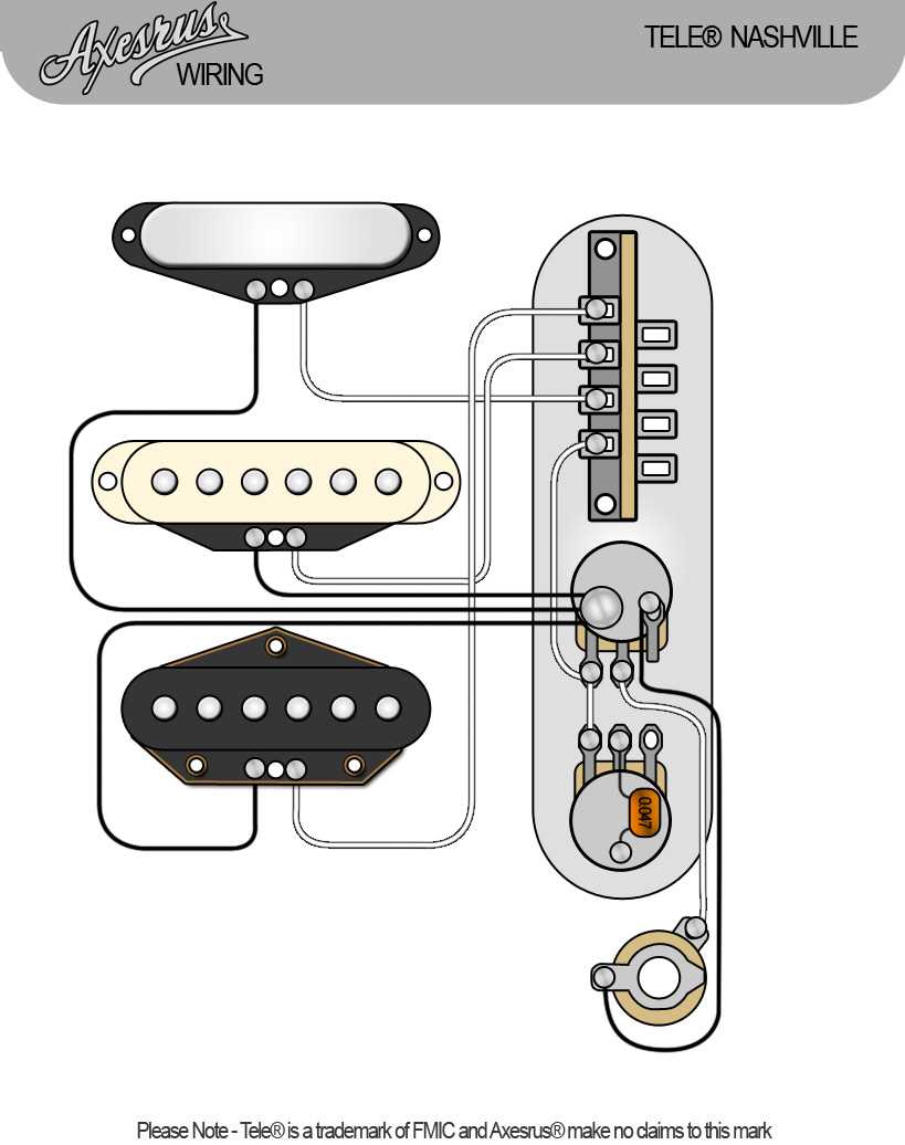 nashville telecaster wiring diagram