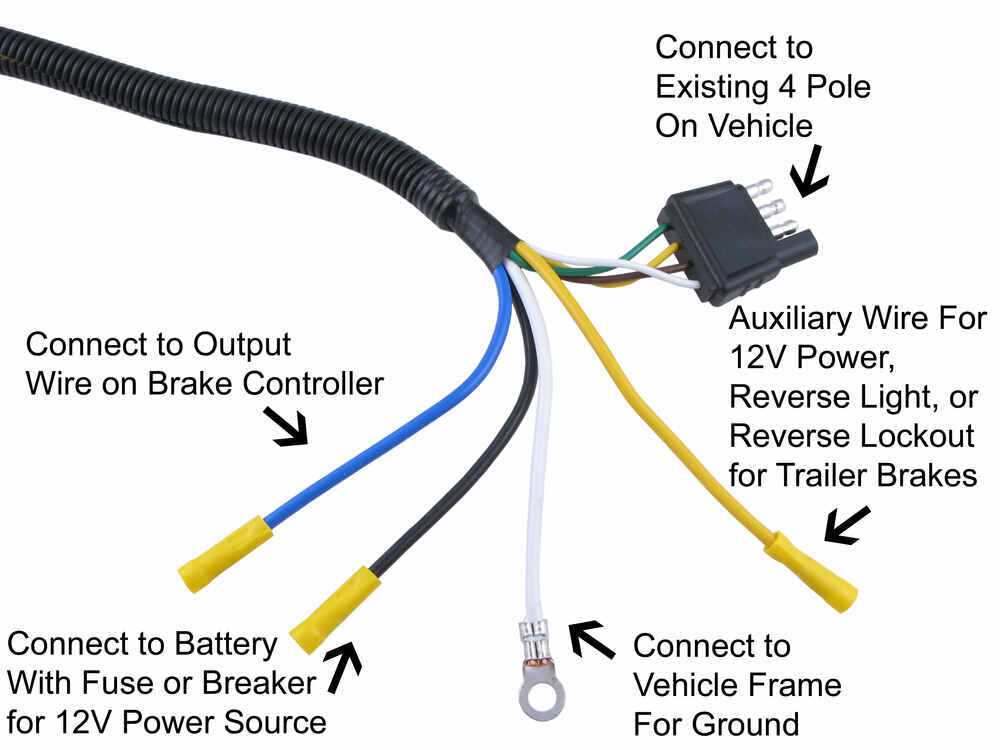 6 pin to 7 pin trailer adapter wiring diagram