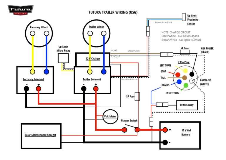 wiring diagram for 12v winch