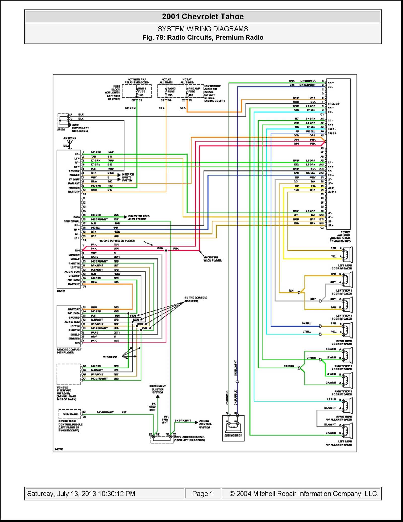 2014 chevy cruze radio wiring diagram