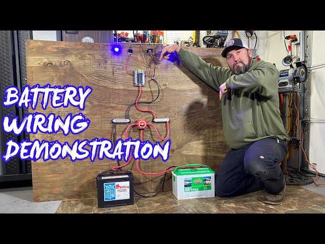 dual battery boat wiring diagram