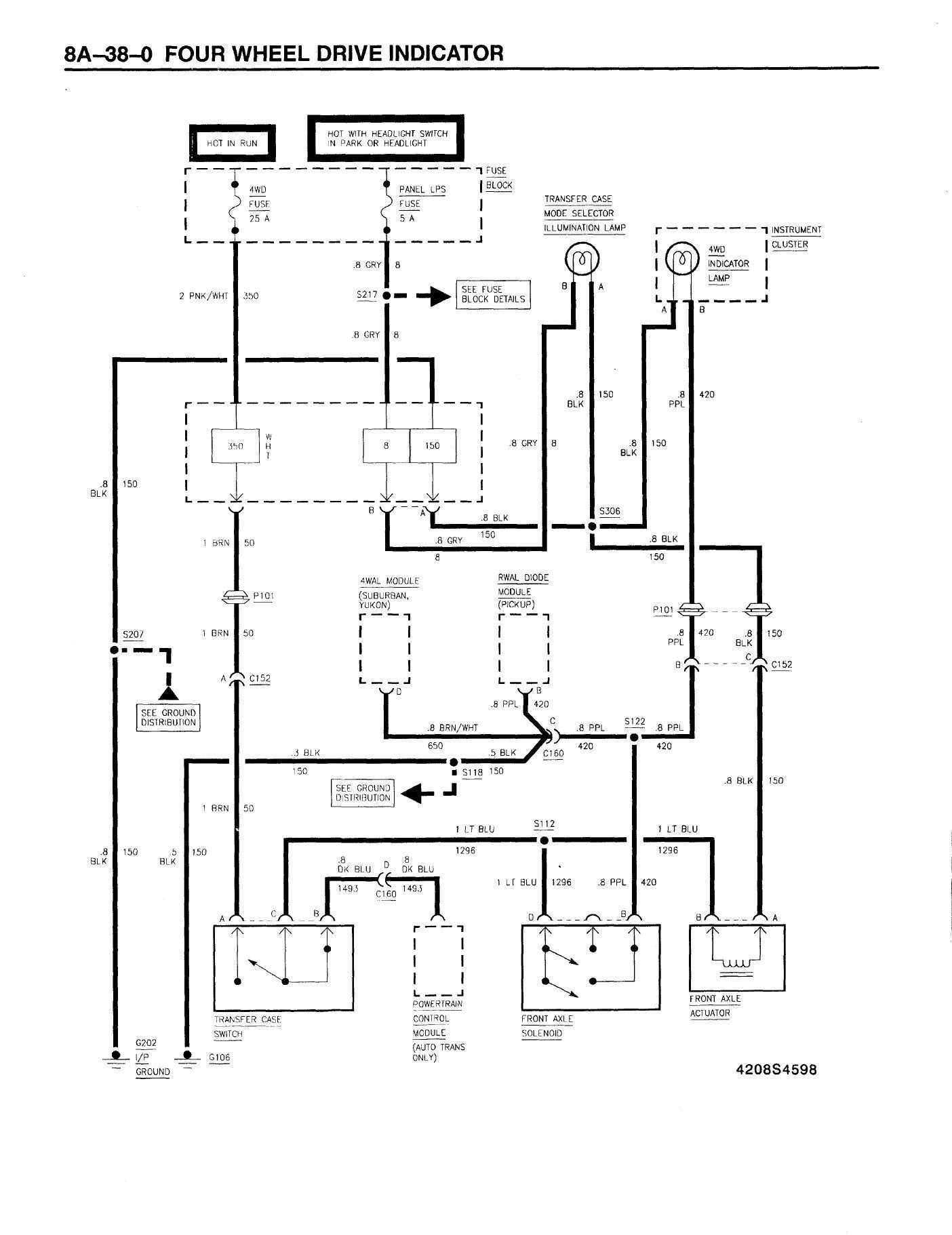 4wd actuator chevy 4x4 actuator wiring diagram