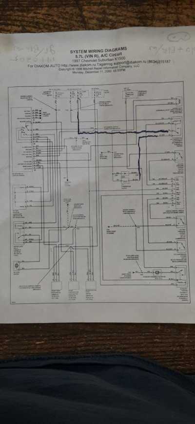 wiring diagram for 97 chevy silverado