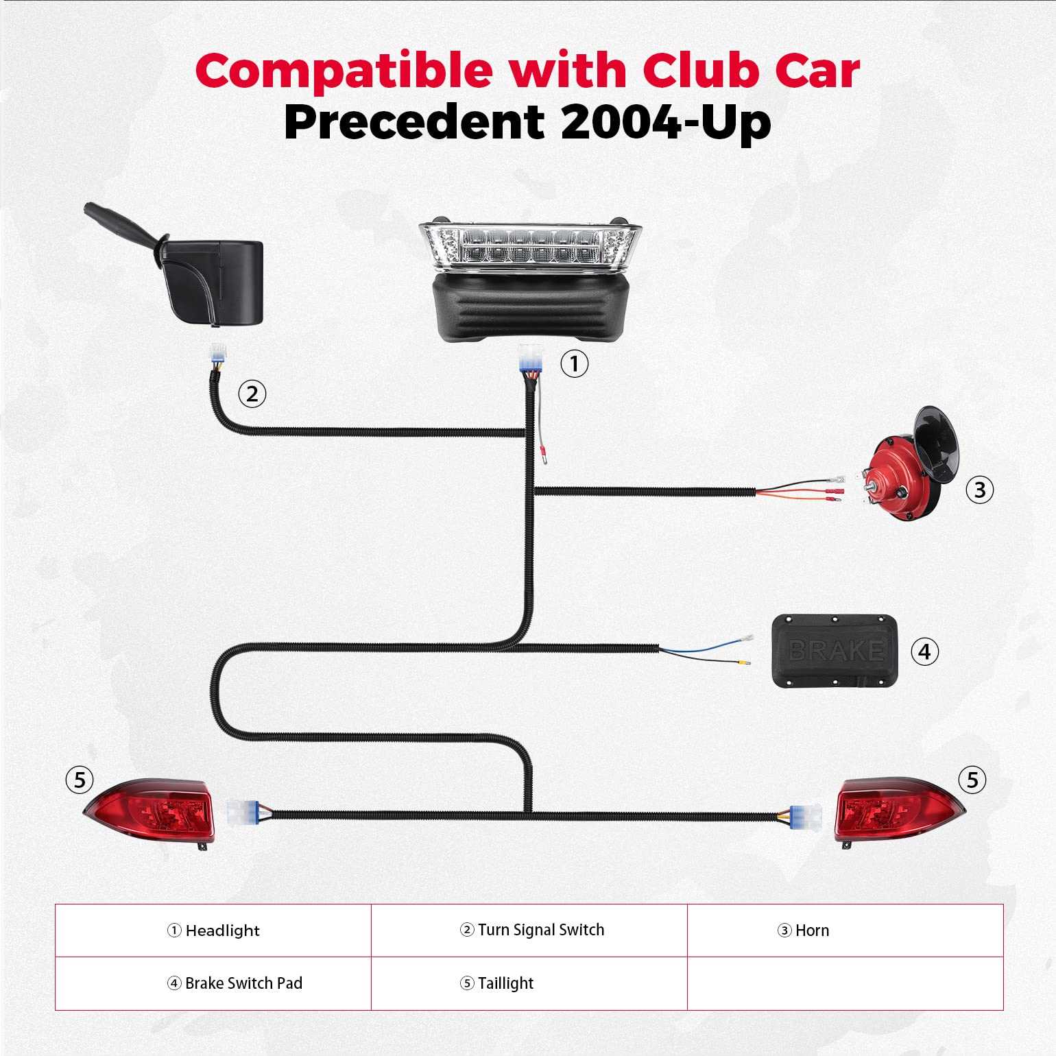 wiring diagram club car precedent