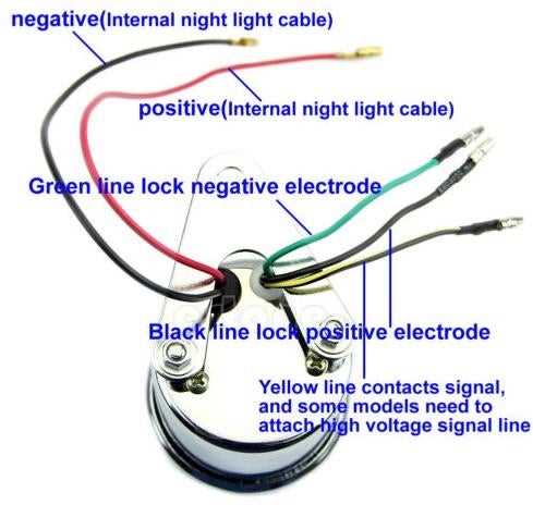 tachometer wiring diagram