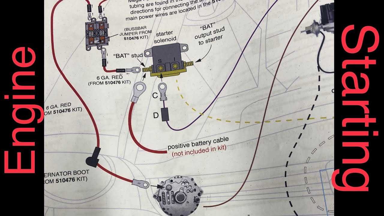 1965 mustang starter solenoid wiring diagram