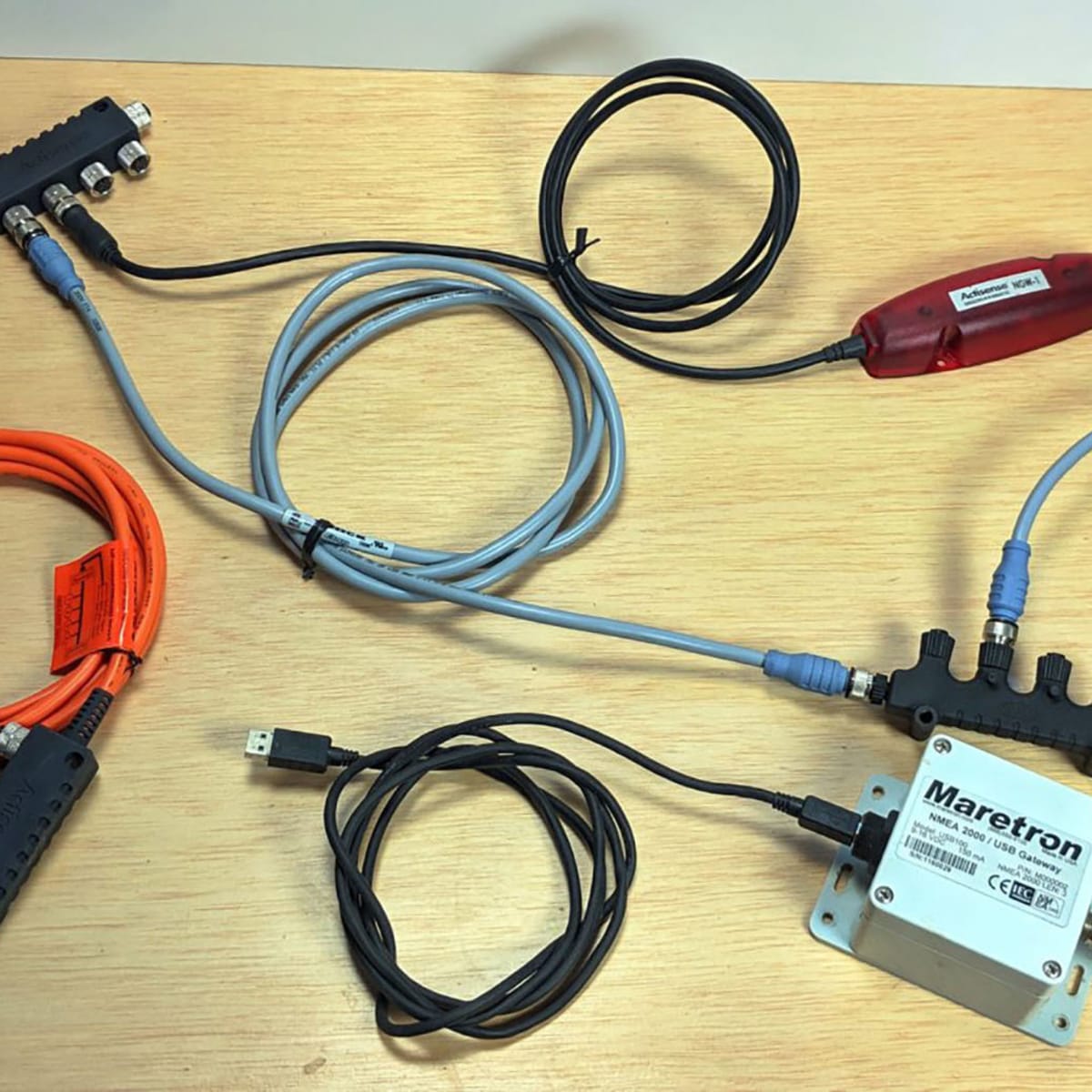 nmea 2000 power cable wiring diagram