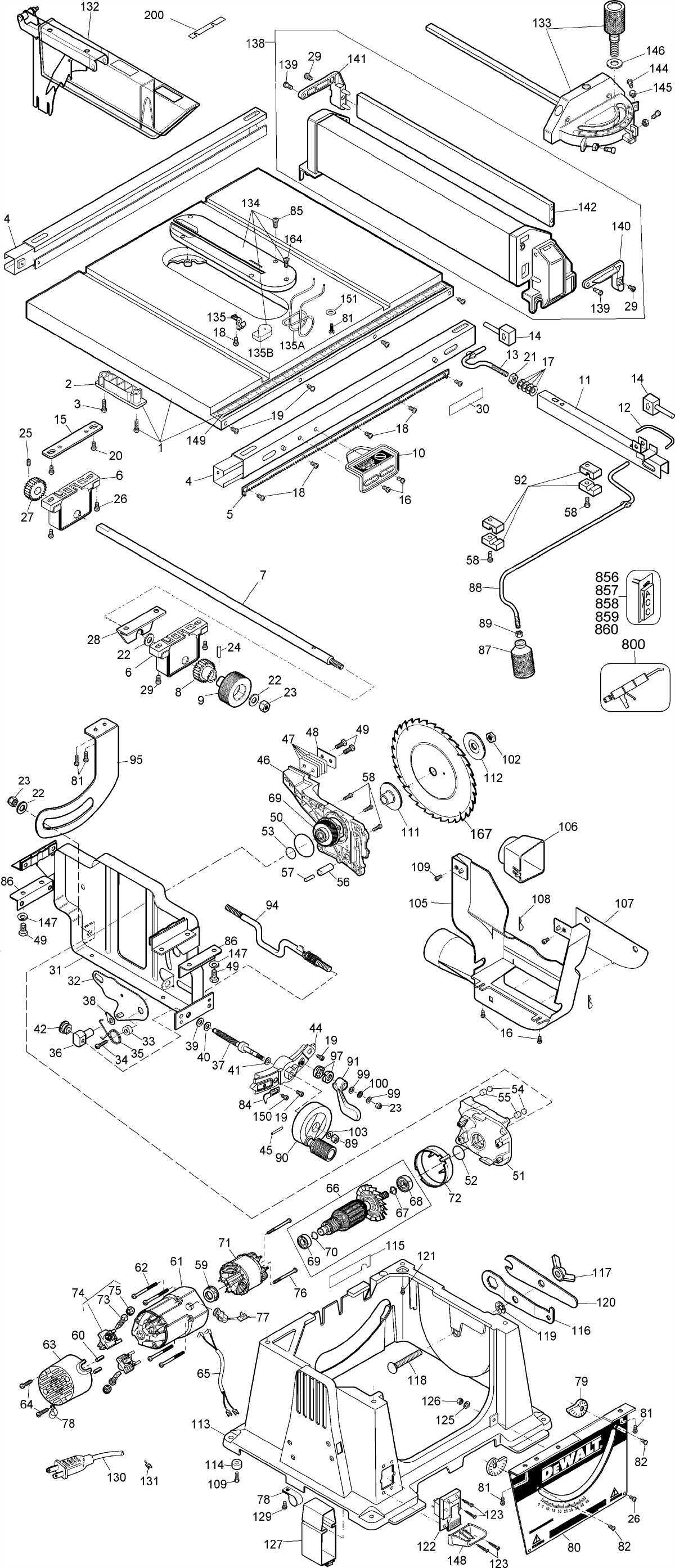 dewalt table saw switch wiring diagram