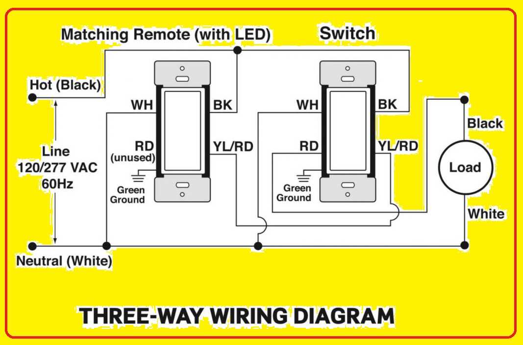 single way switch wiring diagram