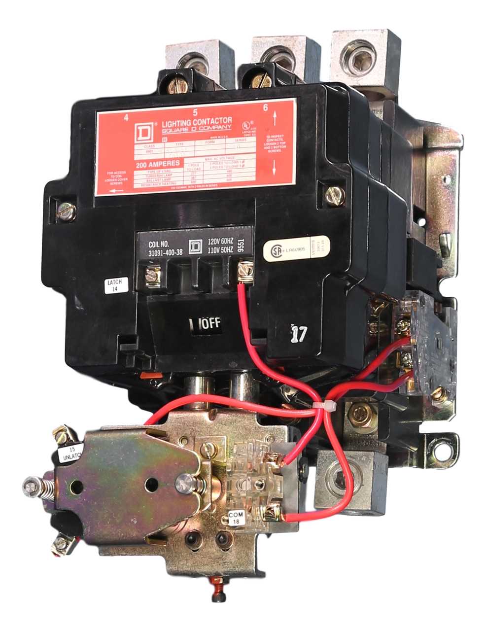 square d 8903 lighting contactor wiring diagram