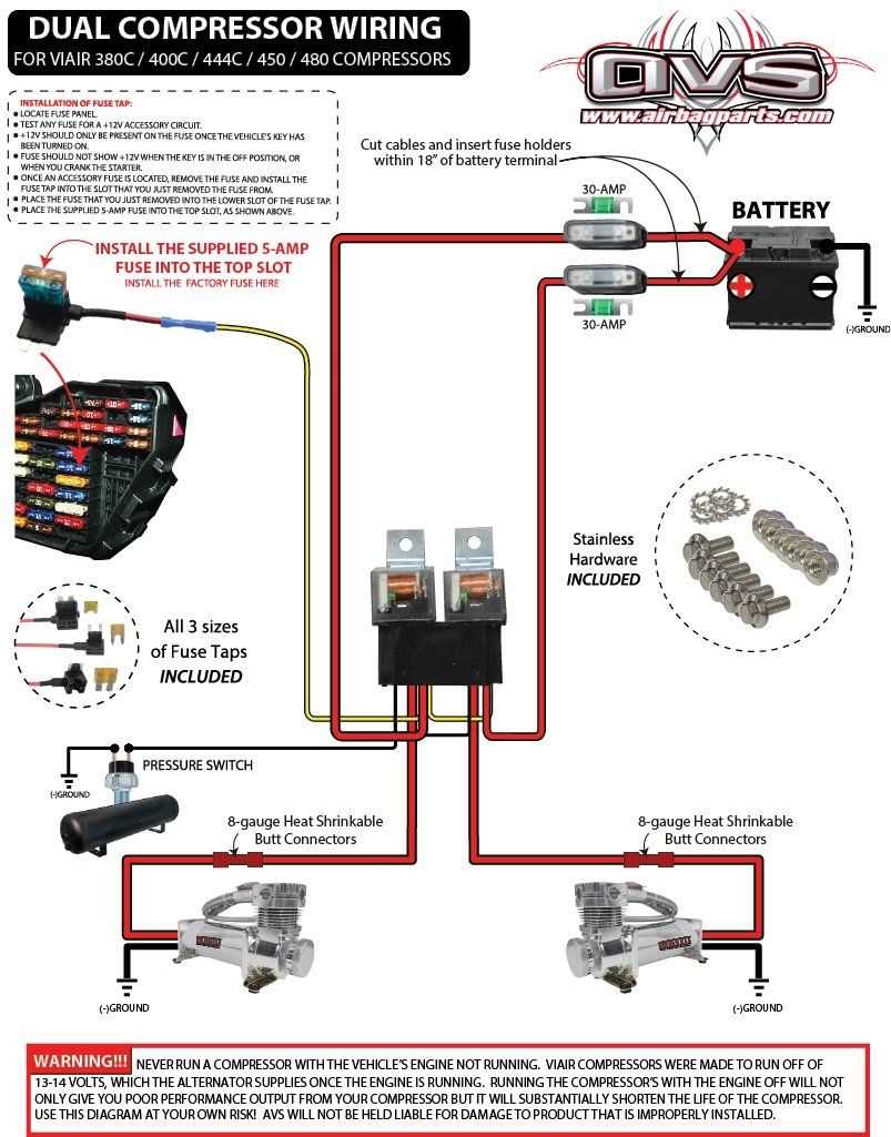 air ride wiring diagram