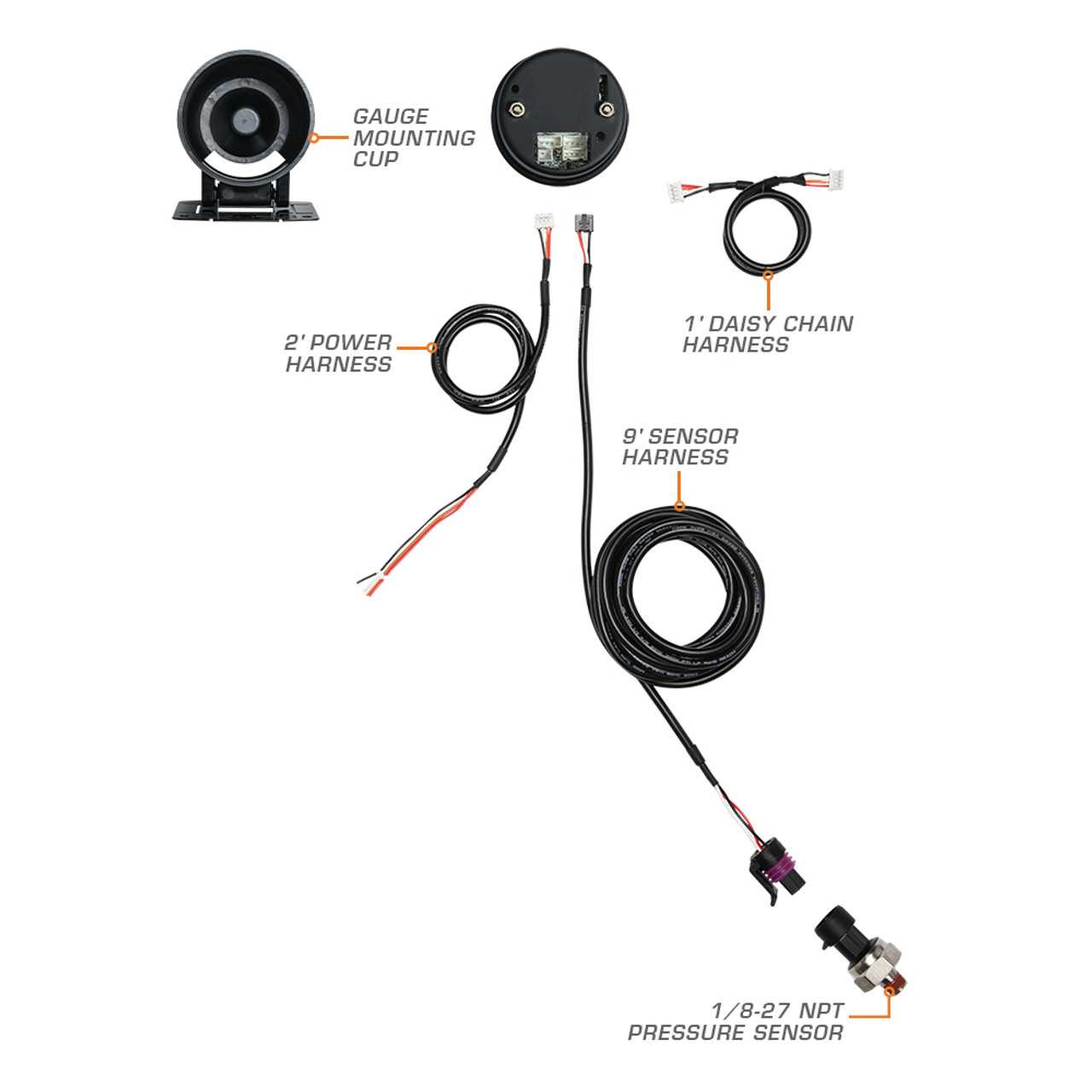 glowshift fuel pressure gauge wiring diagram