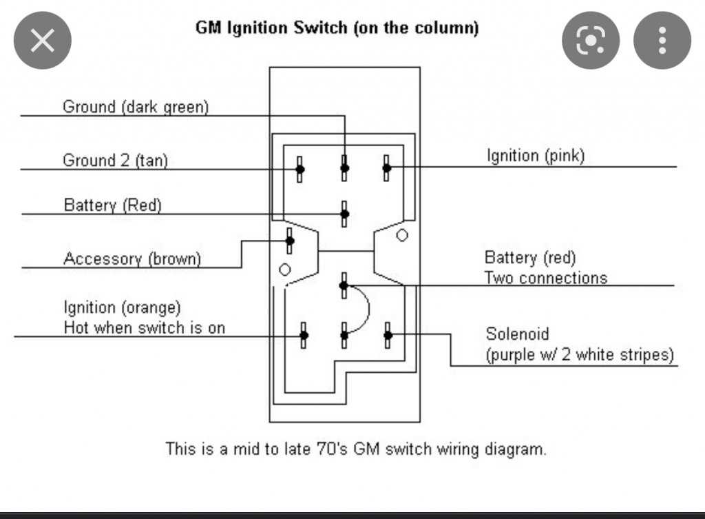 gm steering column wiring diagram