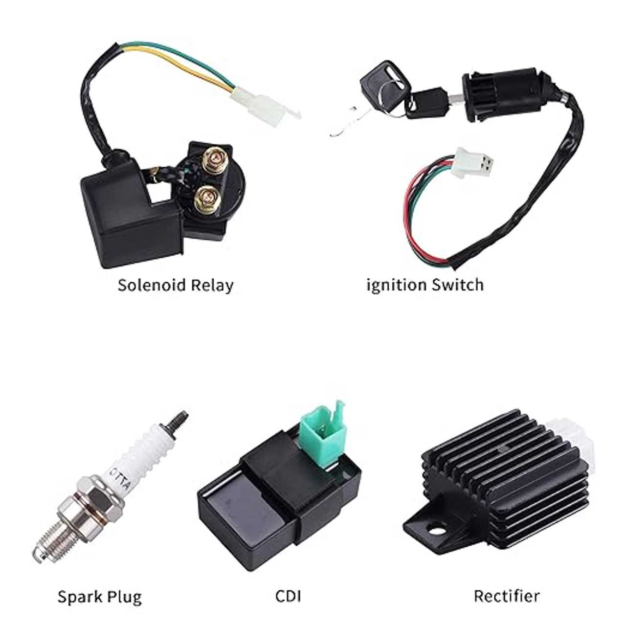 go kart ignition switch wiring diagram