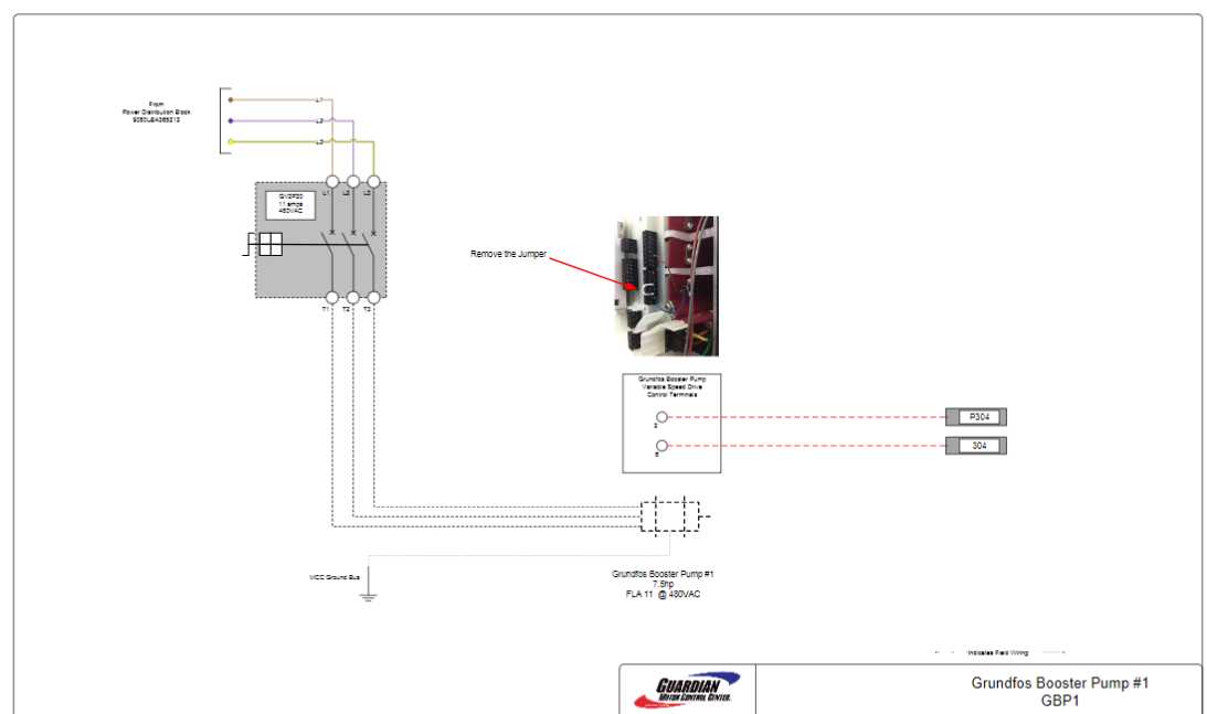 grundfos pump wiring diagram