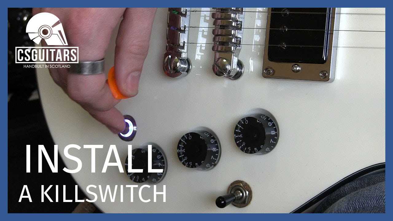 guitar kill switch wiring diagram