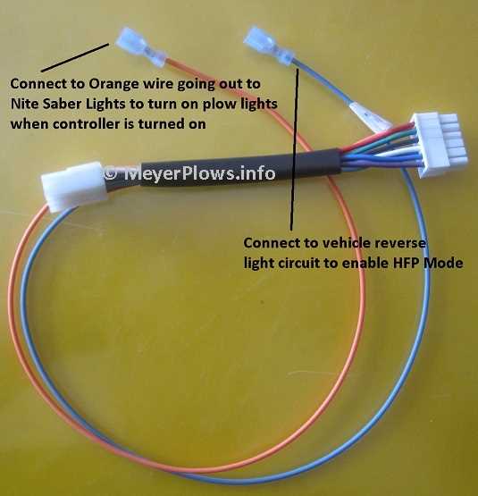 old meyer snow plow wiring diagram