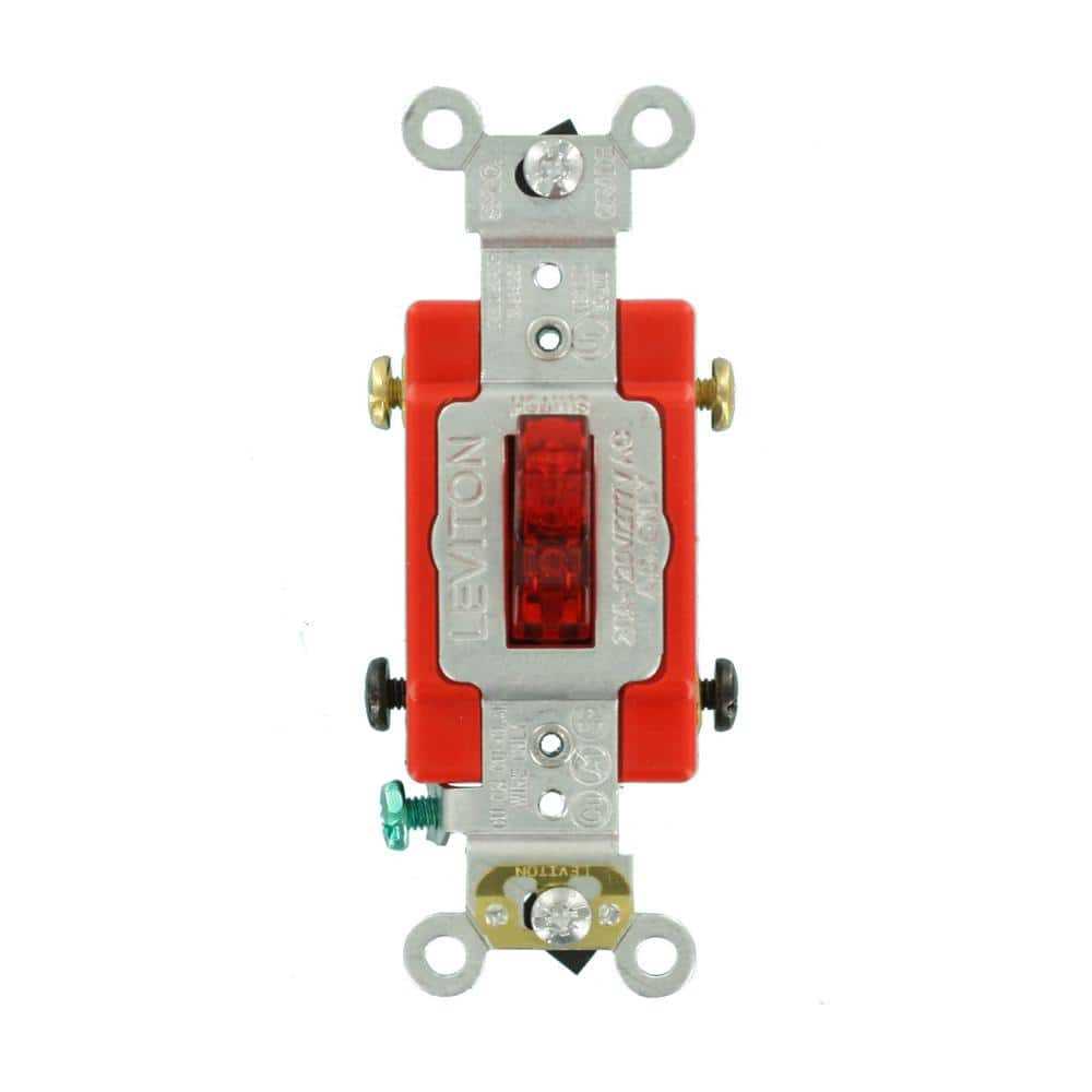 leviton double pole switch wiring diagram