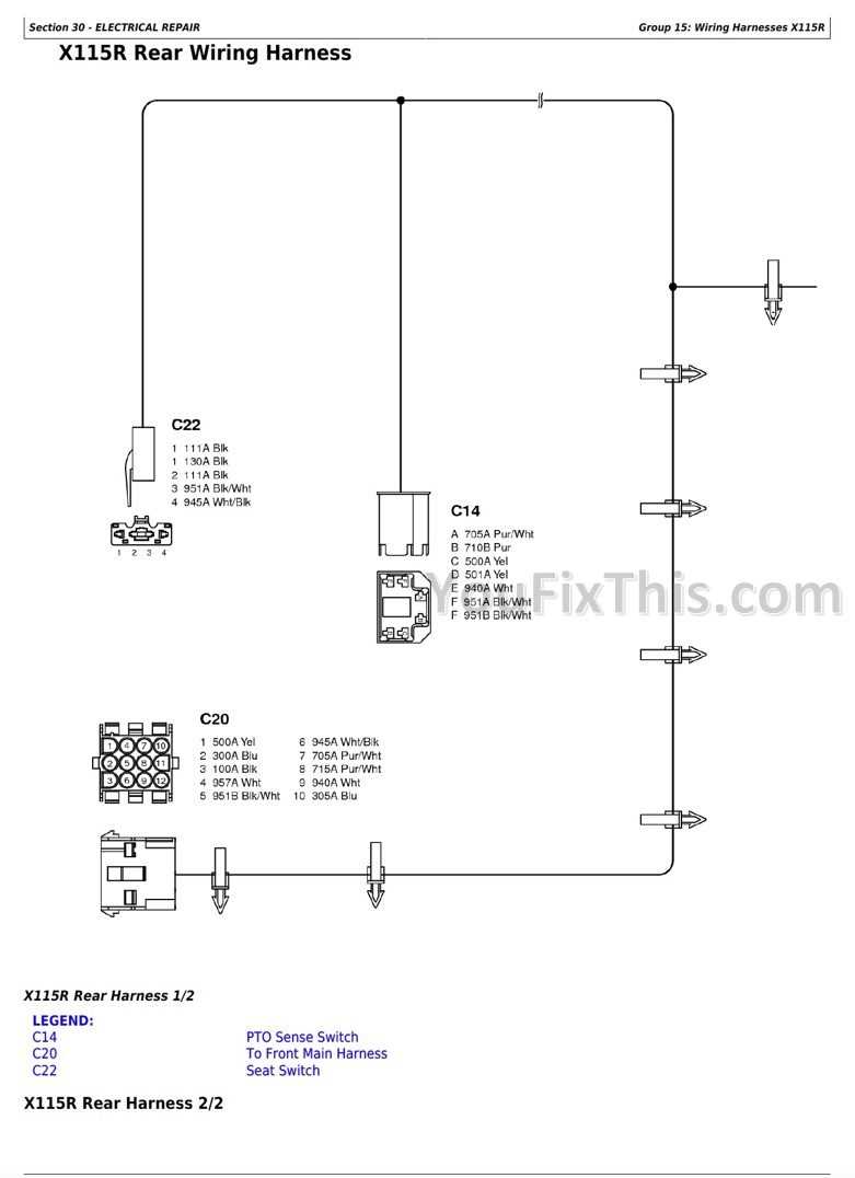 john deere 110 wiring diagram