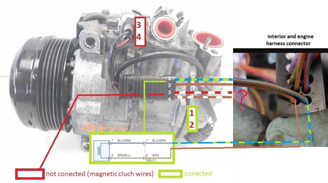 3 wire ac compressor wiring diagram