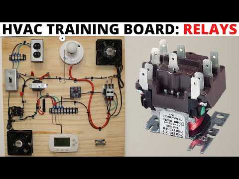 hvac fan relay wiring diagram