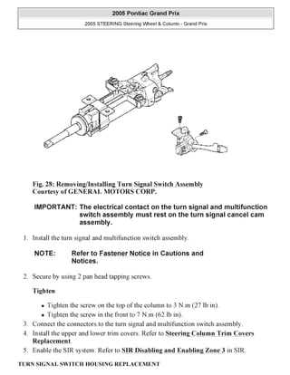 2004 pontiac grand prix wiring diagram