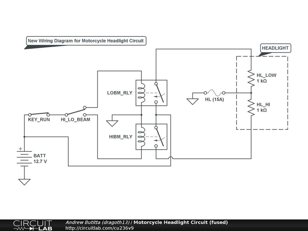 head lamp wiring diagram