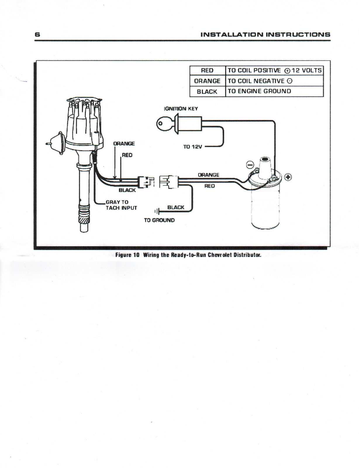 hei distributor wiring diagram chevy 350