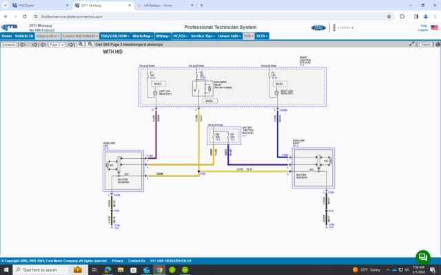 hid wiring diagram