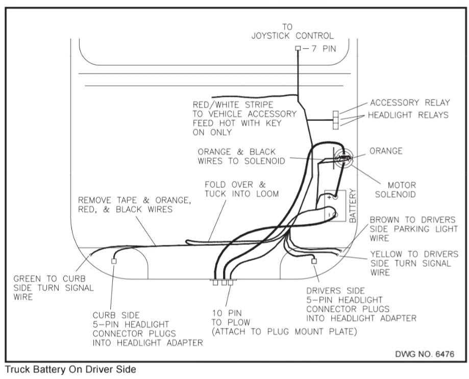 hiniker plow wiring diagram