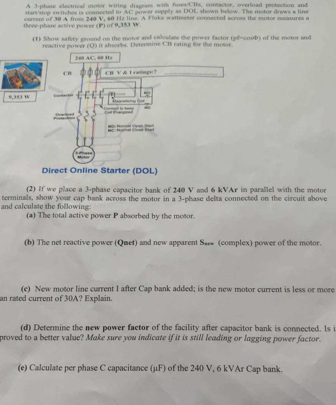 240 volt motor wiring diagram