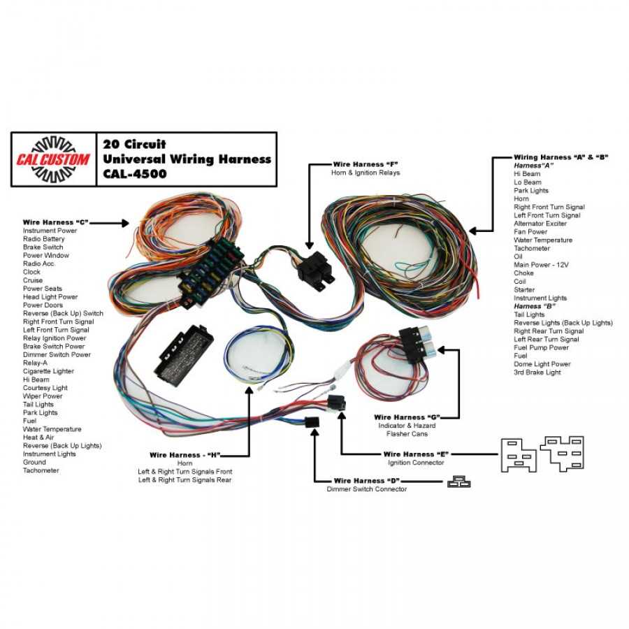 12 circuit wiring harness diagram