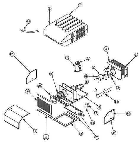 coleman rv ac wiring diagram