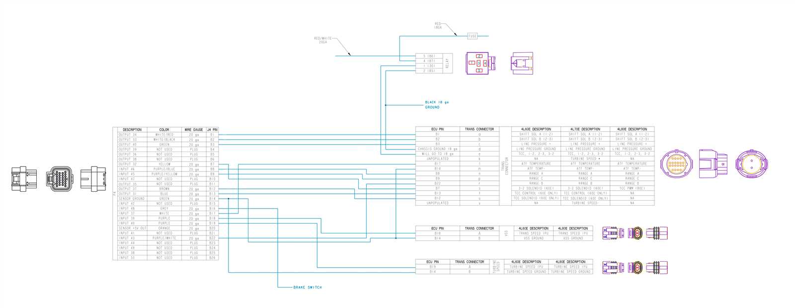 holley terminator x max transmission wiring diagram