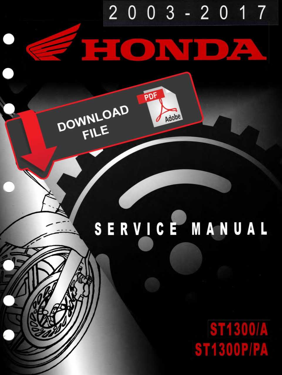 honda st1300 wiring diagram