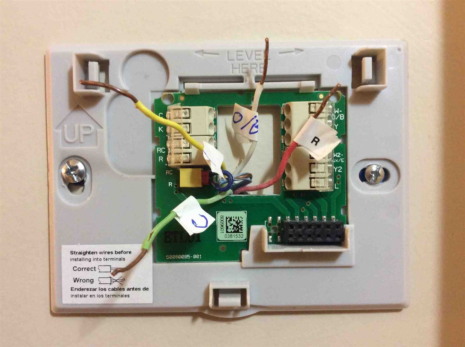 honeywell 6 wire thermostat wiring diagram