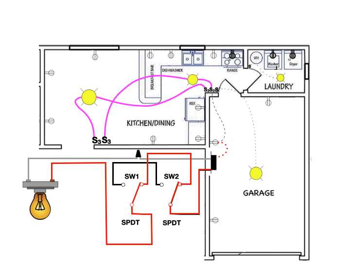 house light wiring diagram