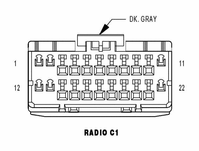 2006 dodge radio wiring diagram