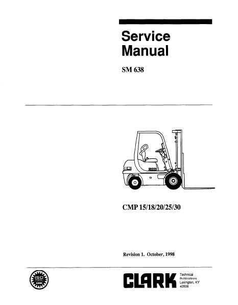 ignition clark forklift wiring diagram